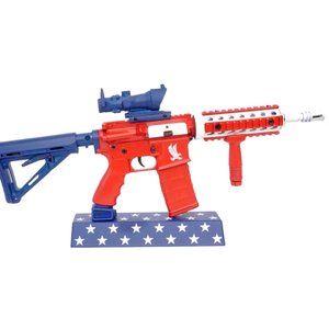 AR 15 America Short Barrel Miniature Model Non-Firing